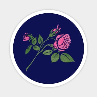 Pink Peony Magnet